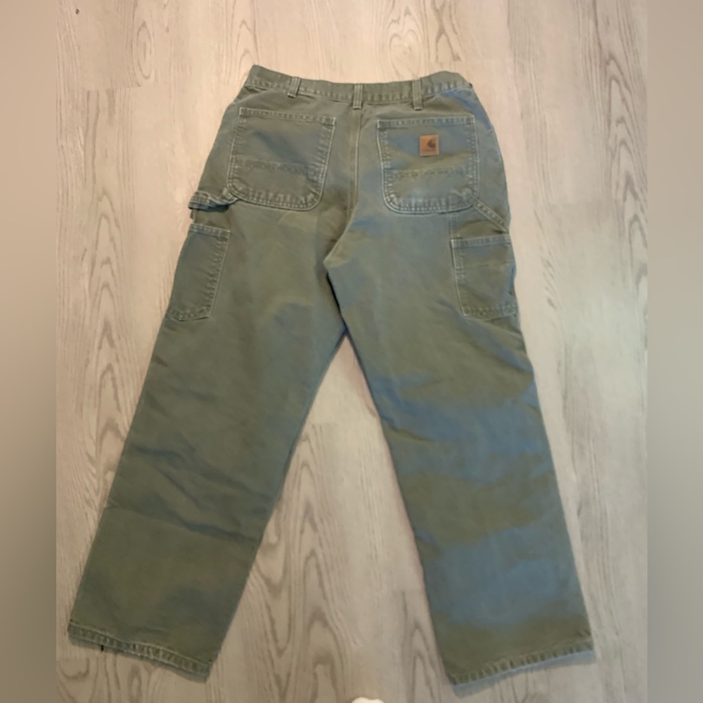 Olive Carhartt Jeans (Size 32x30)